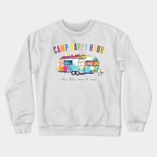 Camp Happy Hour Crewneck Sweatshirt